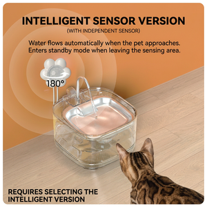 Bebedero Automático para Gatos con Sensor Inteligente y Filtro de 3.2L para Uso en Interiores - Product Image 2