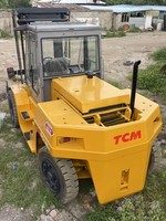Équipement de levage lourd d'occasion TCM FD160S 16 tonnes avec rapport de test de la machinerie et support technique en ligne