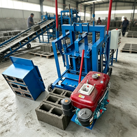 Machine à fabriquer des briques avec un système d'exploitation simple pour les projets de construction rurale