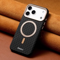 Étui magnétique mat compatible transfrontalier XP1001 pour iPhone 17 Pro Max, coque de protection haut de gamme Apple 16 Mountain Peak 15