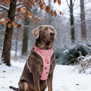 Groothandel Geen-Trek Hondentuig Tuig Borduurwerk Design Huisdier <span class=keywords><strong>Vest</strong></span> Tuig voor Kleine en Middelgrote Honden - Product Image 4