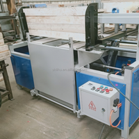 Machine de production automatique de palettes en bois à double tête pour la fabrication de palettes en bois