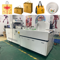Máquina de impresión de cartón corrugado de alta velocidad completamente automática, ventilador de taza, bolso, embalaje, pintura de cartón, impresora personalizada