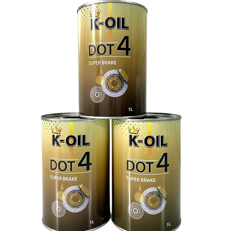 K-OIL เวียดนาม SUPER DOT 4 ป้องกันการกัดกร่อนและน้ํามันหล่อลื่นขายส่งสําหรับรถไฟ โรงงานเรือในเวียดนาม