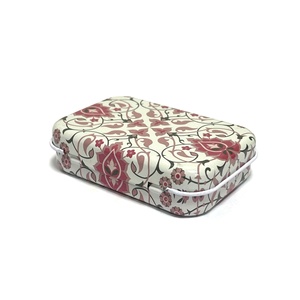 Boîte d'emballage métallique 70x50x20mm, boîte à clapet pour bonbons à la menthe, sucre, boîte de rangement miniature personnalisée imprimée - Product Image 6