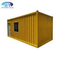 Vente en gros de petite maison moderne de 2 étages de 20 pieds Chambre mobile Casa Maison préfabriquée 20 pieds 40 pieds moule Flatpack Maison modulaire standard préfabriquée