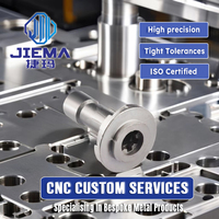Servicios de Mecanizado CNC Personalizados para Piezas de Acero Inoxidable, Aluminio y Latón, Anodizado, Torneado, Perforación - Certificado ISO9001, MOQ de 1 Pieza