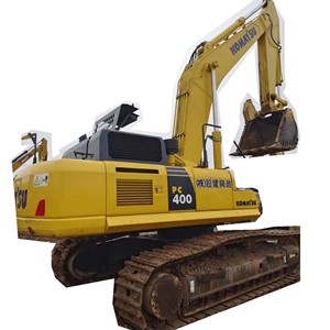 Pelle hydraulique sur chenilles d'occasion de haute qualité PC400-8 Komatsu Grande pelleteuse d'occasion de 40 tonnes dans la cour de Shanghai - Product Image 1