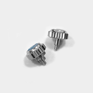 Couronne de montre en acier inoxydable de 7 mm, compatible avec les montres <span class=keywords><strong>116400</strong></span> et 226570. Accessoires de boîtier de montre, pièces de rechange - Product Image 4