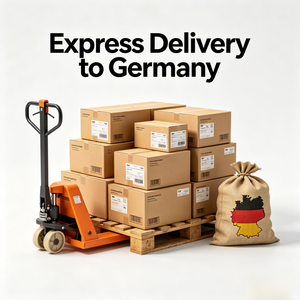 Transporte Aéreo Rápido de China a Alemania, Envío Exprés Puerta a Puerta DAP, Entrega de Paquetes Pequeños a Hamburgo, Colonia y Berlín - Product Image 1