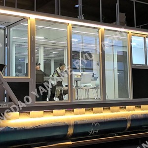 Maison flottante mobile de luxe à coque rigide en aluminium, 1 chambre, grande taille, en promotion - Product Image 4