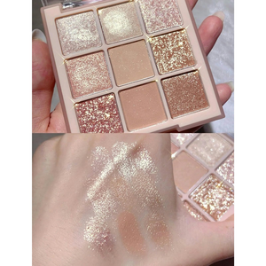 Prix d'usine – Fard à paupières caméléon haute pigmentation, illuminateur, paillettes de mica, poudre pressée, palette de fards à paupières DIY - Product Image 2