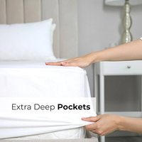 Draps de Lit Blancs Rayés de Luxe en Coton 100%, Tailles King Queen, Qualité Hôtelière 5 Étoiles, OEM d'Usine