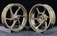 Jantes en alliage forgé monobloc BJXL Race Spec pour moto, 17 pouces, 5 rayons renforcés, pour Aprilia RSV4 1100 BMW M1000RR