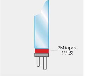 Accesorios de hardware de <span class=keywords><strong>puerta</strong></span> de <span class=keywords><strong>vinilo</strong></span> translúcido con sello de aleta doble de diseño moderno para puertas de ducha de baño-SDTDF - Product Image 2