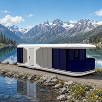 Nouvelles maisons préfabriquées économiques, maisons modulaires en conteneurs, mini-hôtels