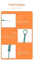 Distributeur de médicaments pour animaux de compagnie, administration solide-liquide, tube à aiguille pour chien, distributeur d'eau, nourriture pour animaux de compagnie, chat, lapin, nourriture pour animaux, lait, médicaments, accessoires pour chat