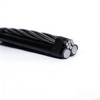 Câble Aérien Isolé XLPE JKLYJ JKLGYJ 0.61kV 8.715kV 10-400mm² Résistant aux Intempéries pour Distribution Électrique Extérieure