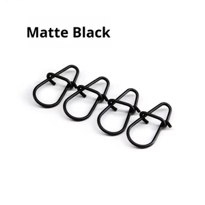 100 unids/bolsa pesca Duo-<span class=keywords><strong>Lock</strong></span> <span class=keywords><strong>Snap</strong></span> Pin Acero inoxidable Nice Snaps Tackle conector - Product Image 4