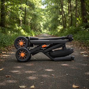 Scooter de movilidad plegable de 4 ruedas, ligero, potente, de largo alcance, en oferta a precio económico. - Product Image 5