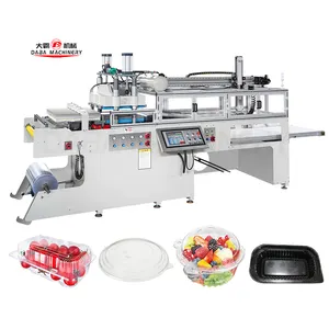 Full-automatic bops plastic thermoforming machines for making plastic pallets boxes dishes trays bowls