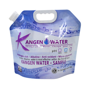 Sac à eau doré de qualité alimentaire de 5 litres pour Kangen, pliable, étanche, réutilisable pour le camping en plein air - Product Image 4