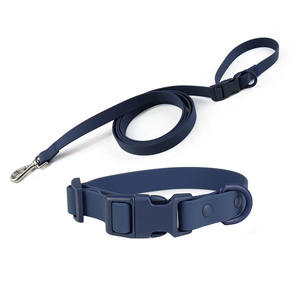 Bulkset siliconen waterdichte PVC hondenriem en halsband - Product Image 1