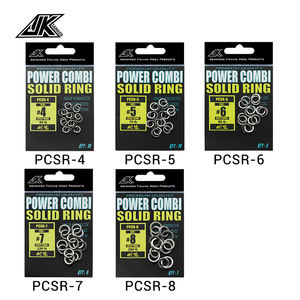 JK PCSR 55-200lb connecteur d'anneau solide <span class=keywords><strong>fendu</strong></span> pour pêche en eau salée, accessoires de pêche au leurre - Product Image 4