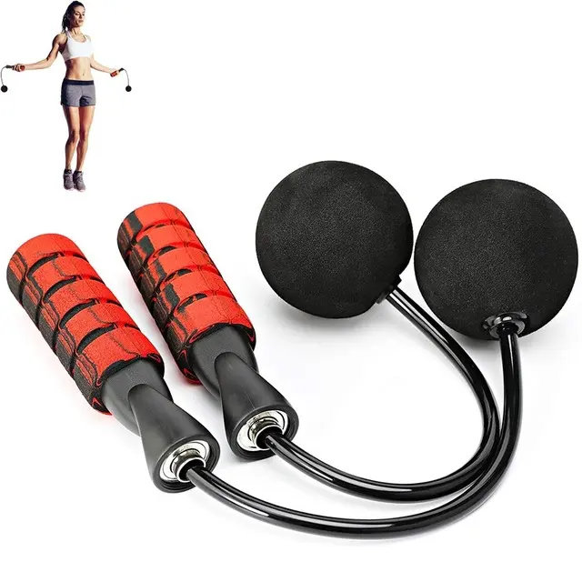 lightweight pvc jumping rope custom logo foam handle adjustable heavy speed weighted jump rope skipping pular corda