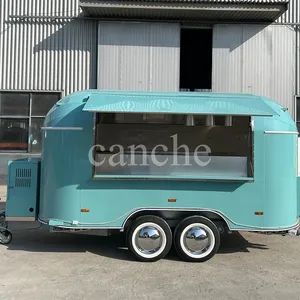 Carrito de Comida Móvil Eléctrico Popular en Alemania para Venta de Galletas de Chocolate, Pizza, Tacos y BBQ - Product Image 5