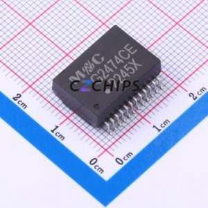 G2474CE LAN Transformer SMD-24P,17.5x12.2mm Inductor 1CT:1CT Single <b>Port</b> 100/1000 Base-T POE - Product Image 1
