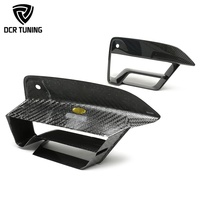Couvre-prise d'air de pare-chocs avant en fibre de carbone sèche style M Performance pour BMW F90 M5 LCI 2021-2023