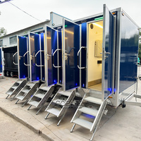 Remorques de Toilettes Mobiles de Luxe Très Vendues pour Salles de Bain et Sanitaires Portables