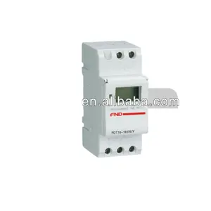 Еженедельная программа DIN Rail LCD цифровой таймер переключатель модульный таймер