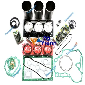 Kit de révision et de reconstruction D1403 pour moteurs diesel de tracteurs Kubota GL220 T200F T22 GL19 21F <span class=keywords><strong>23F</strong></span> 25 KL21 KL210 NX200 - Product Image 1