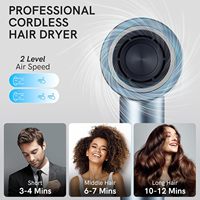 Sèche-cheveux électrique portable à haute vitesse à ions négatifs 1500W pour la maison sèche-cheveux sans fil