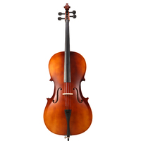 China Wholesale Yashi Full Size Cello with Solid Spruce Top and Basswood Laminated Back/Sides Cheap Price in Stock