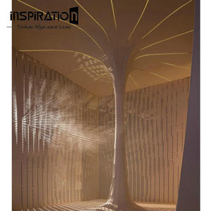 Ligne de décoration <span class=keywords><strong>en</strong></span> <span class=keywords><strong>plâtre</strong></span> GRG personnalisée Moulures décoratives pour corniche murale et <span class=keywords><strong>colonne</strong></span> de gypse GRG - Product Image 5