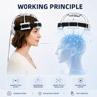 Appareil thérapeutique TMS de haute précision - Dispositif de neurostimulation de classe II DE-D1 pour la dépression, Parkinson et la maladie d'Alzheimer