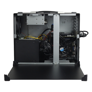 MACASE Ruggedized Industrial <b>Tablet</b> PC Trifold Computer 3x17.3" 1920x1080 Resolution LCD Displays Supports EATX MB 140mm Cooling - Product Image 2
