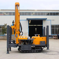 Machine à Diesel KY Petite Machinerie de Construction 100m 180m 200m Rig de Forage de Puits d'Eau DTH à Vendre