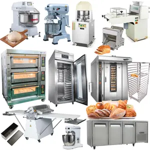 YOSLON Ce ensemble complet pain complet équipement de boulangerie commerciale Machine de cuisson industrielle Guangzhou équipement de boulangerie fournitures de vente