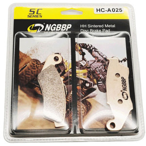 Nouvelles plaquettes de frein avant NGBBP pour Biz 125 NXR <span class=keywords><strong>Bros</strong></span> 150/160 XRE 190/300/NX Falcon 400 - Cuivre et Bronze Frittés - Product Image 6