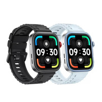 Bracelet de montre connectée HEIBOR en caoutchouc respirant avec boucle ardillon pour 7 Ultra