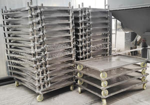 Hot Bán Công Nghiệp Thực Phẩm Dehydrator Lò Để Làm Khô Các Loại Thảo Mộc Trái Cây Rau Bơm Động Cơ Hiệu Quả Cao Rau Trái Cây Máy Sấy - Product Image 3