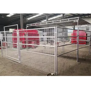 Wholesaler Supplier Estate Livestock Corral Panel,Galvanized Horse Farm Yard Horse Stable & Gate Fence