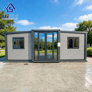 Casa Contenedor Prefabricada Expandible de 40 y 20 Pies, Lista para Usar, con 1, 2, 3, 4 o 5 Dormitorios, Baño y Jardín, Casa Modular Tipo Granny Flat - Product Image 1