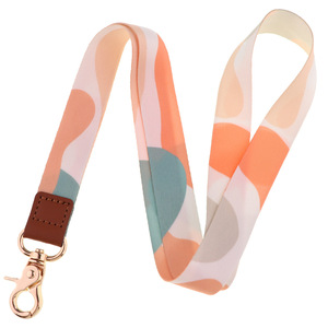 BSBH Wholesale Reasonable Price Neck Polyester Lanyard Nice Quality Clearly Heat Transfer Silk Screen Printing Lanyards