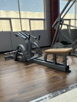 Appareil de musculation professionnel en acier pour la poitrine et le dos, avec système de traction par corde, réglable et sécurisé pour les exercices des épaules