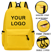 Mochilas Escolares de Fábrica al por Mayor, Personalizadas, Impermeables, de Tela Oxford con Cierre, Diseño de Dibujos Animados, Mochilas Escolares de Nailon para Niños, Unisex